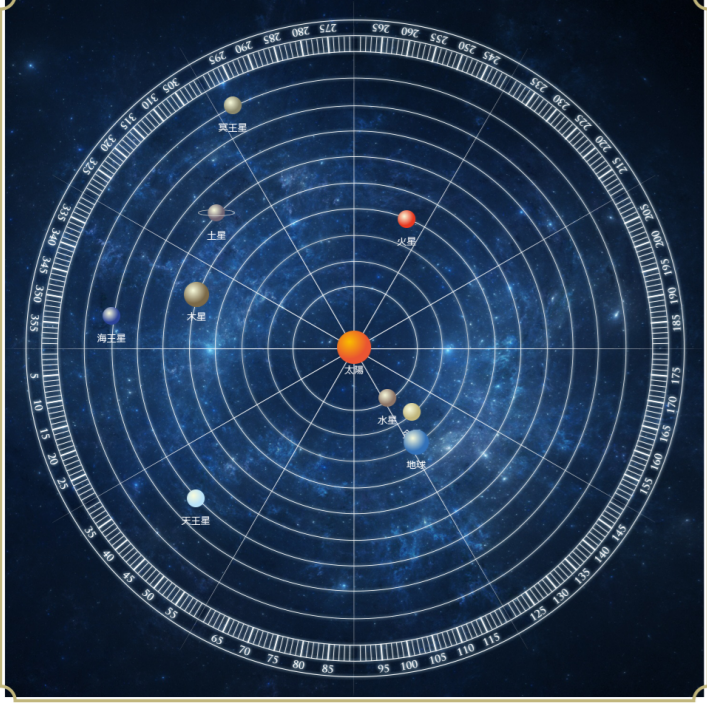 水星と地球の結び １月２３日